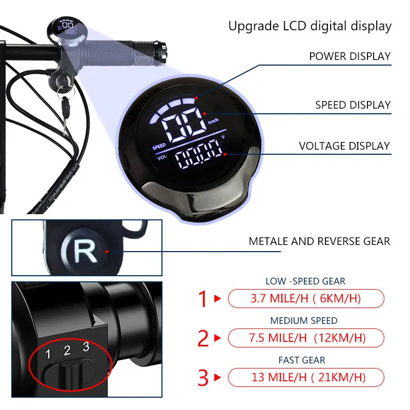WILLJERDY Folding Tricyclex