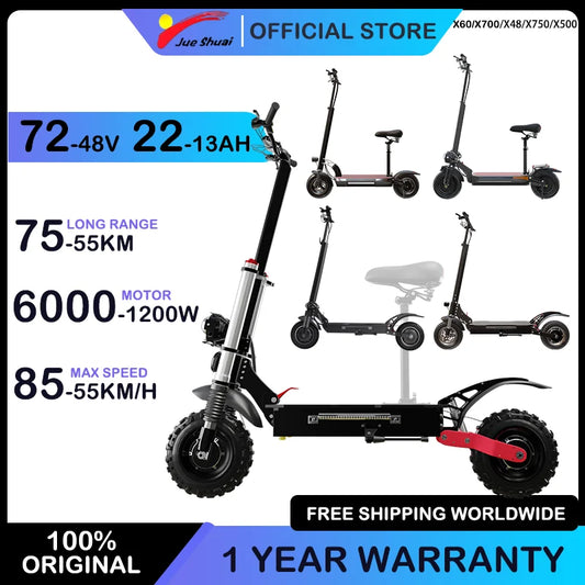 100KM Long Range Electric Scooter