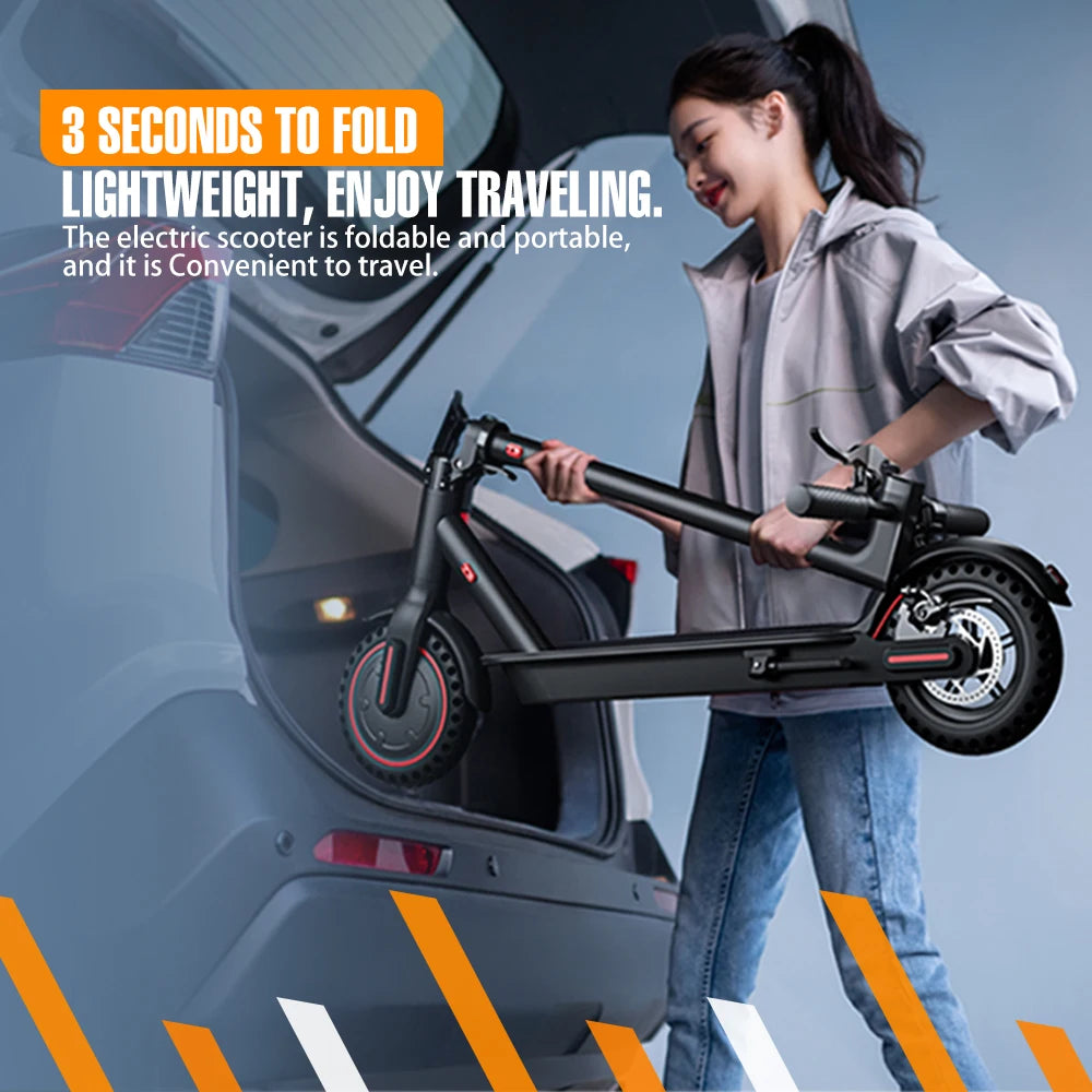 FREEBOY J-03 Adult Electric Scooter 350W Motor 36V 10.4AH Folding E-Scooter 8.5 Inch Tire City eScooter