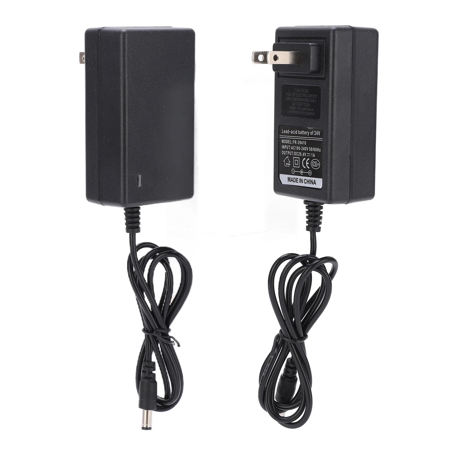 Electronic Scooter Lithium Battery Charger Intelligent overvoltage protection 29.4V 1A Power Supply Adapters