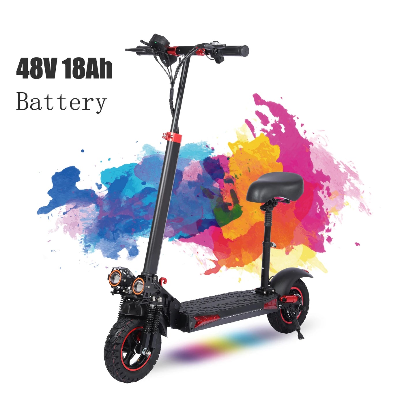 Electric Scooter with Seat for Adults