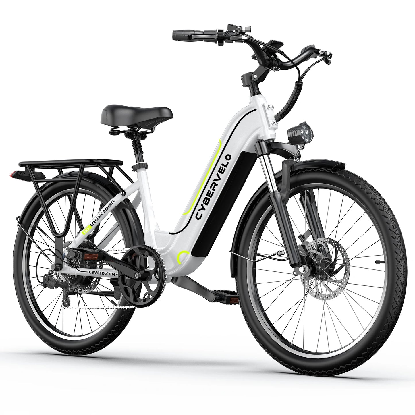 1000 Peak Electric Bike for Adults,up 80 Miles Removable Battery Ebike, 26" Electric E Bike with 7-Speed,Adult Electric Bicycles