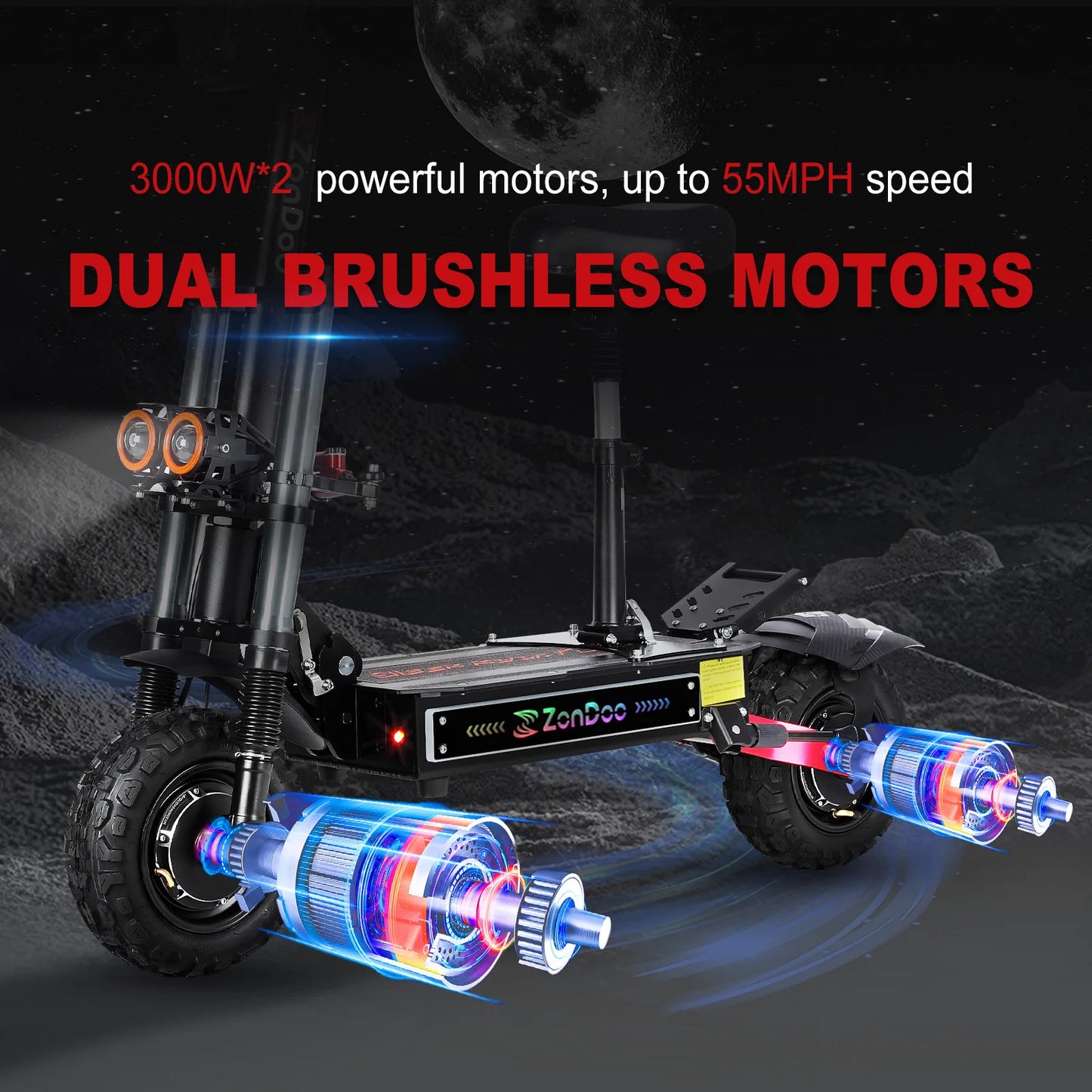 ZO03 Plus Adult Electric Scooter