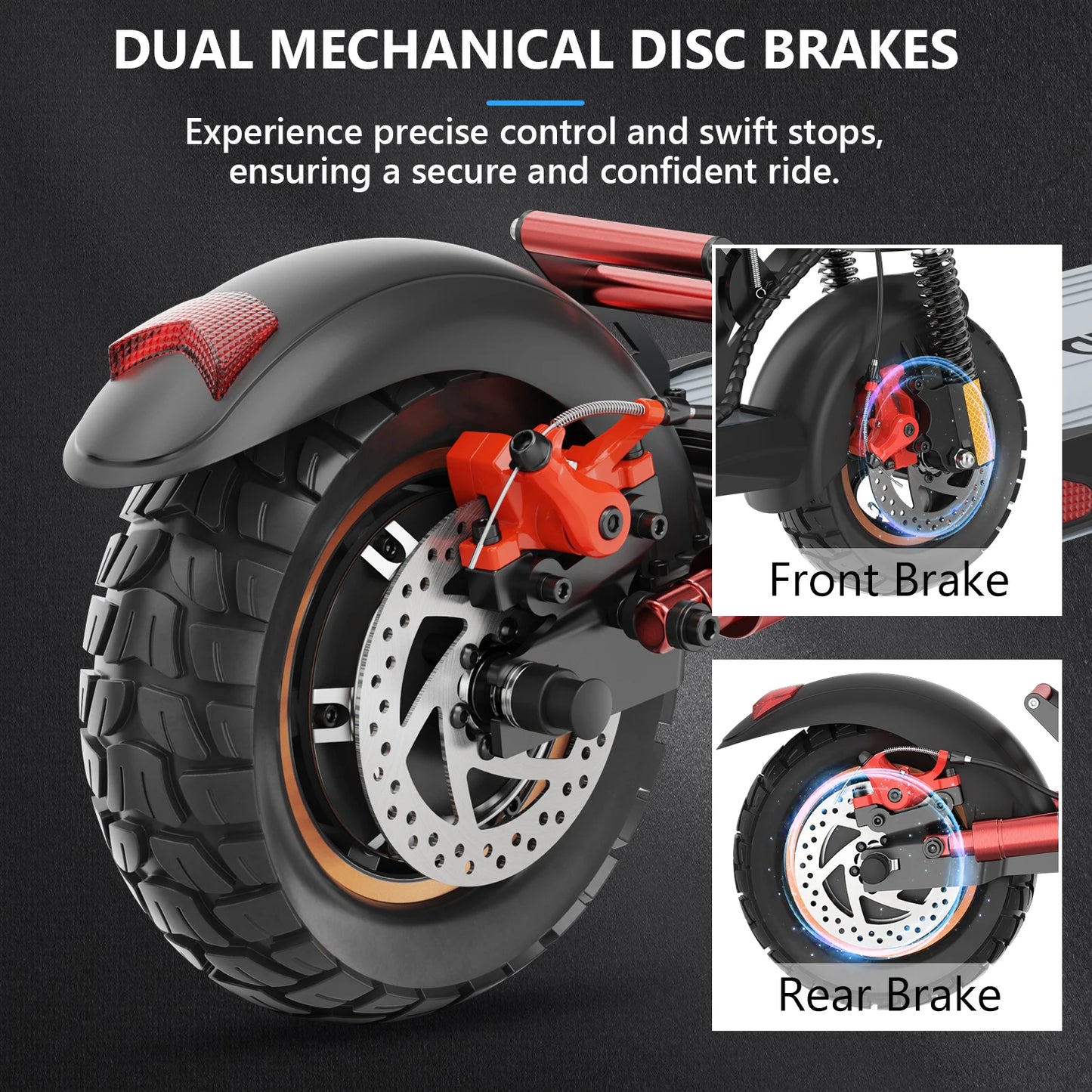 IENYRID iE-A1 Foldable Electric Scooter Peak 800W Motor 48V/12.5 AH E-Scooter Max Speed 45KM Per Hour Max Range 20-30KM Scooter