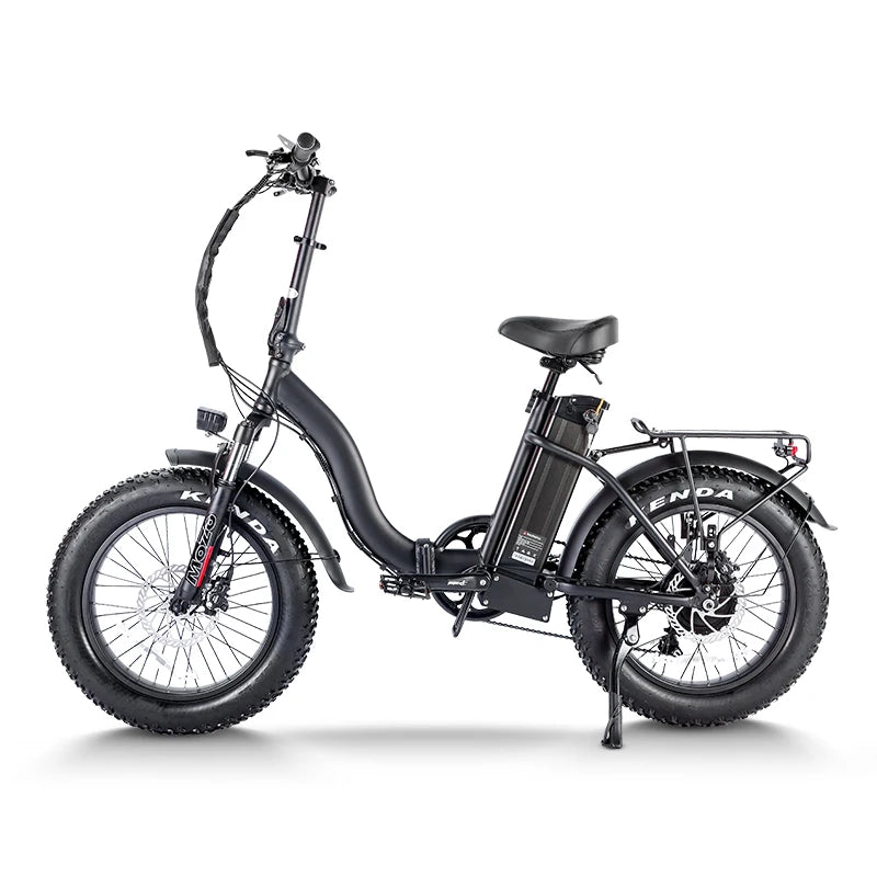 Foldable Ebike for adults 48V 750W 15AH Li-ion Battery E bike,20 Inch Fat tire,Folding Ebike for Urban Commuter Man Woman.