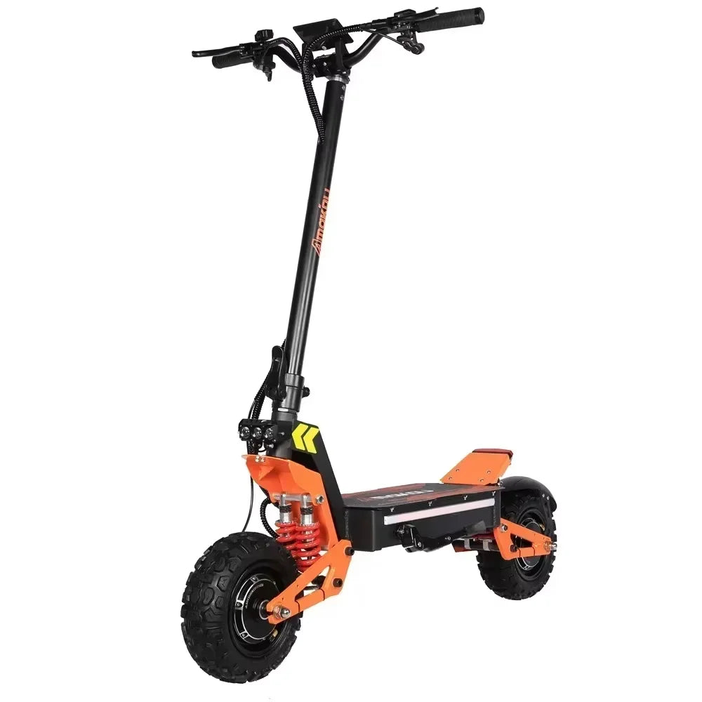 2025 New 6000W 60V 40V Dual Motor Electric Scooter Dual Suspension Shock Absorption Maximum Speed 95km/h 11 Inch Off-Road Tyres