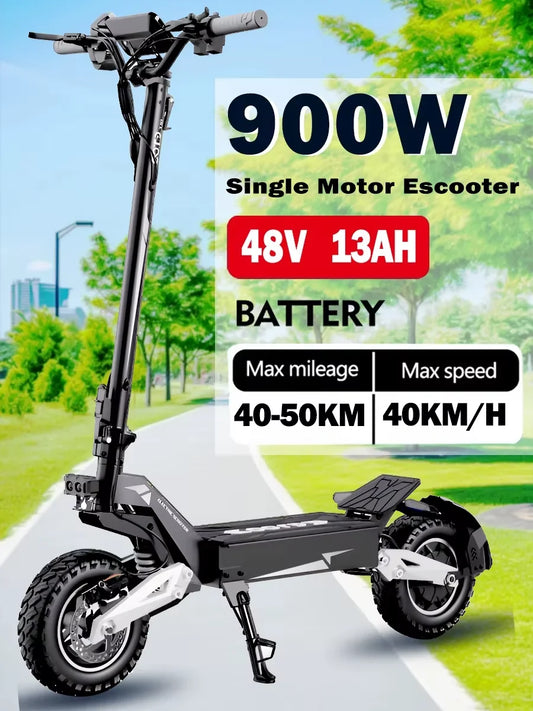 DUOTTS T10 900W 48V 13AH Electric Scooter Max Speed 50km/h Max Range 45km Led Display Hydraulic Brake Foldable