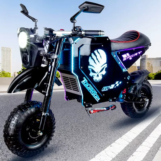 M10 Electric Scooter 72V50AH10000W Dual Drive Electric Scooter NFC Remote Control Adult Electric Scooter Off-road Long Endurance