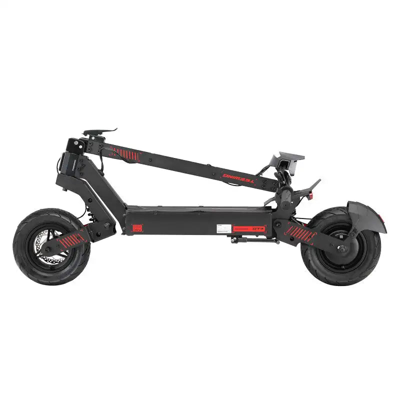 TEEWING GT4 Adult Electric Scooter,2400W Motor,60V20AH Folding E-scooter, 11 Inch Fat Tire,E-mountain scooter