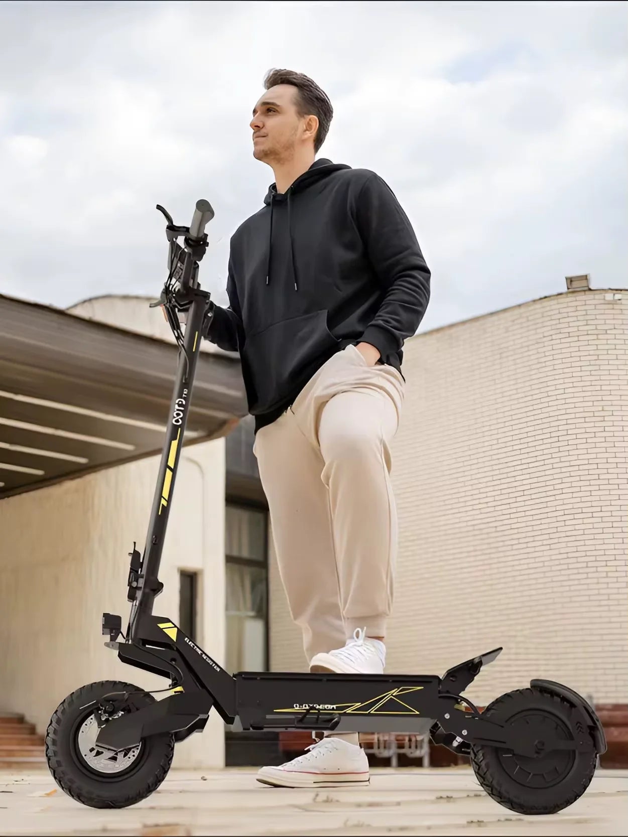 DUOTTS T10 900W 48V 13AH Electric Scooter Max Speed 50km/h Max Range 45km Led Display Hydraulic Brake Foldable