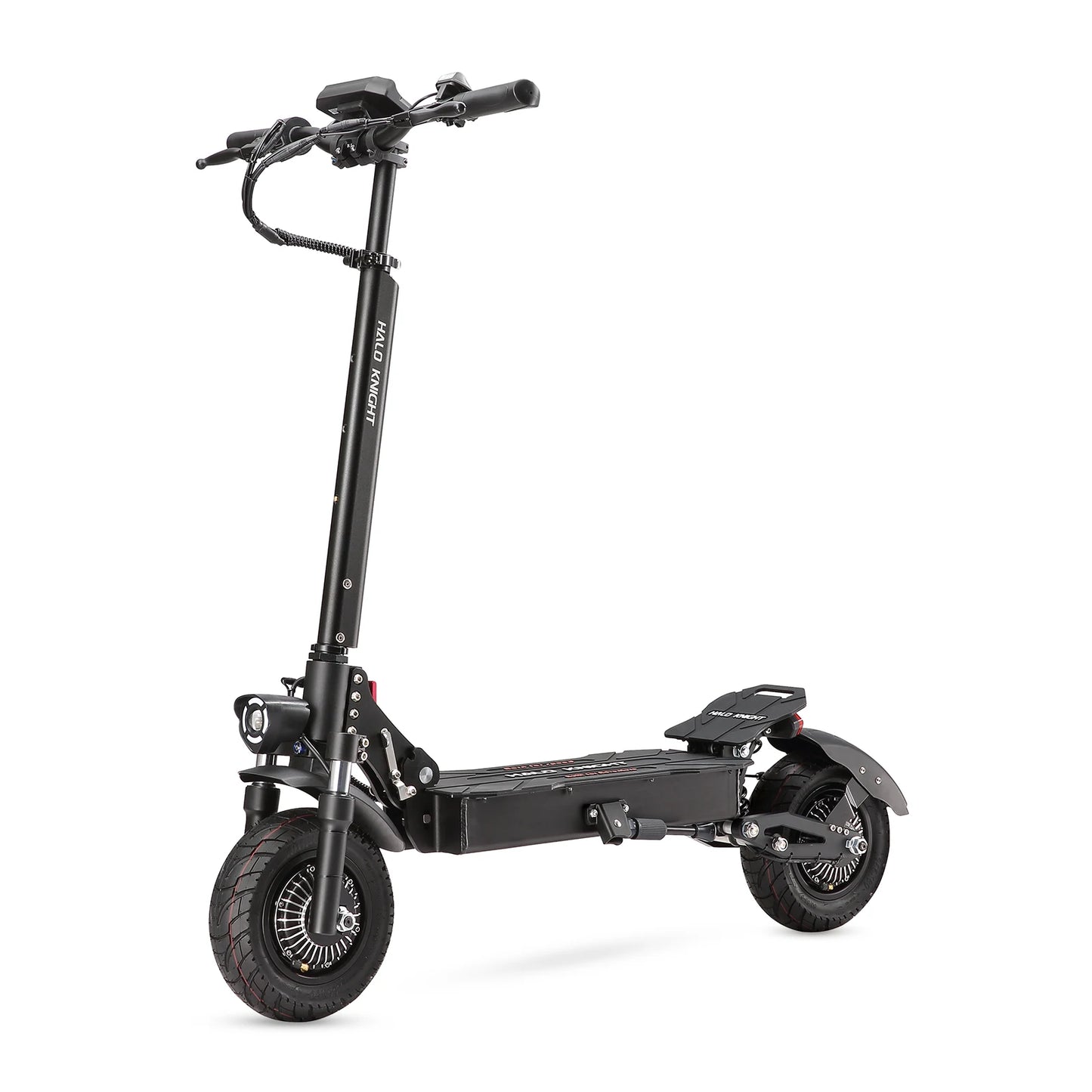 HALO KNIGHT T104 Adult Electric Scooter 2400W Dual Motor Powerful 65KM/H Fast E Scooter 52V 21Ah Cheap Foldable US Kick Escooter