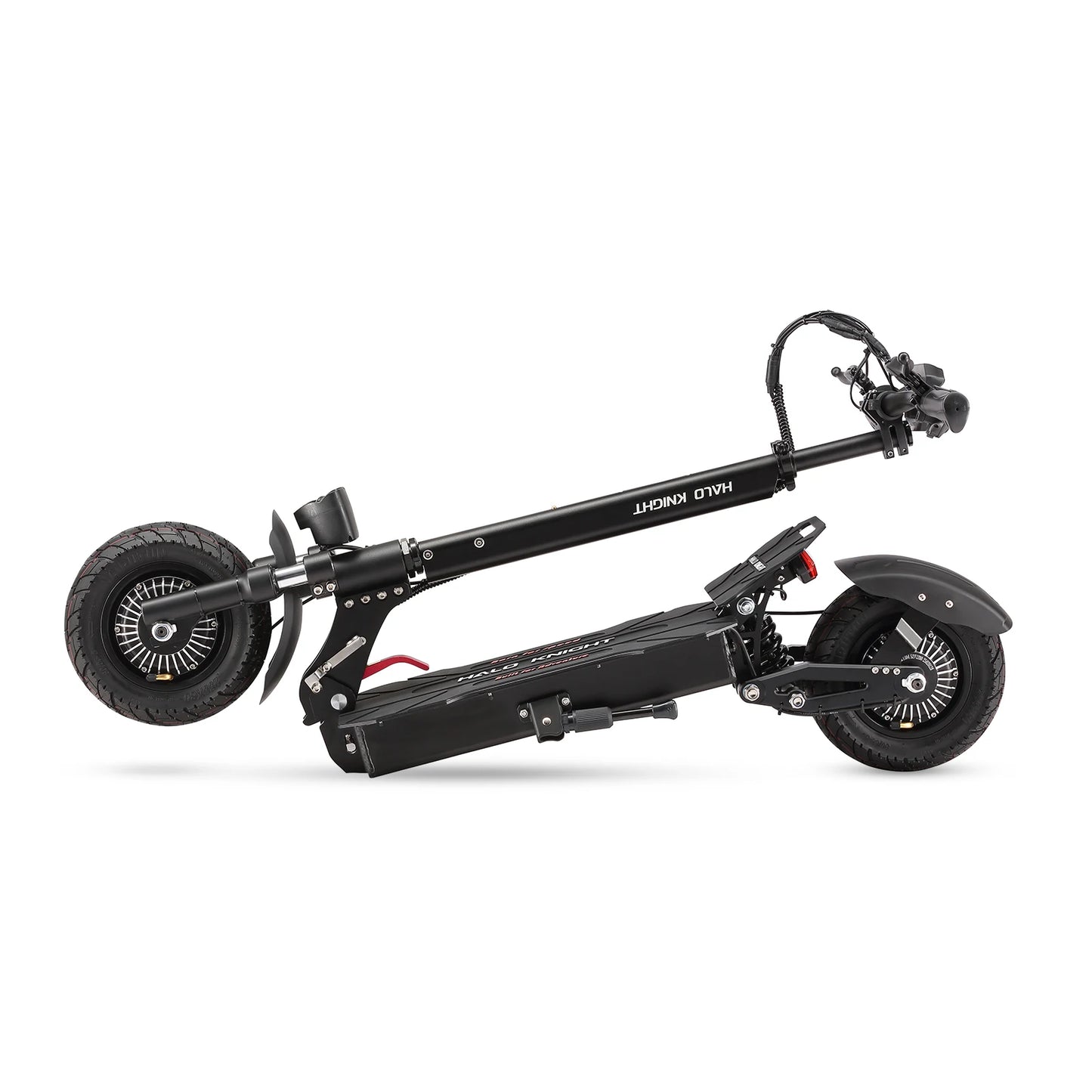 HALO KNIGHT T104 Adult Electric Scooter 2400W Dual Motor Powerful 65KM/H Fast E Scooter 52V 21Ah Cheap Foldable US Kick Escooter
