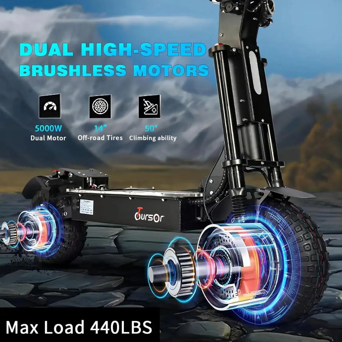 Electric Scooter for Adults with Seat