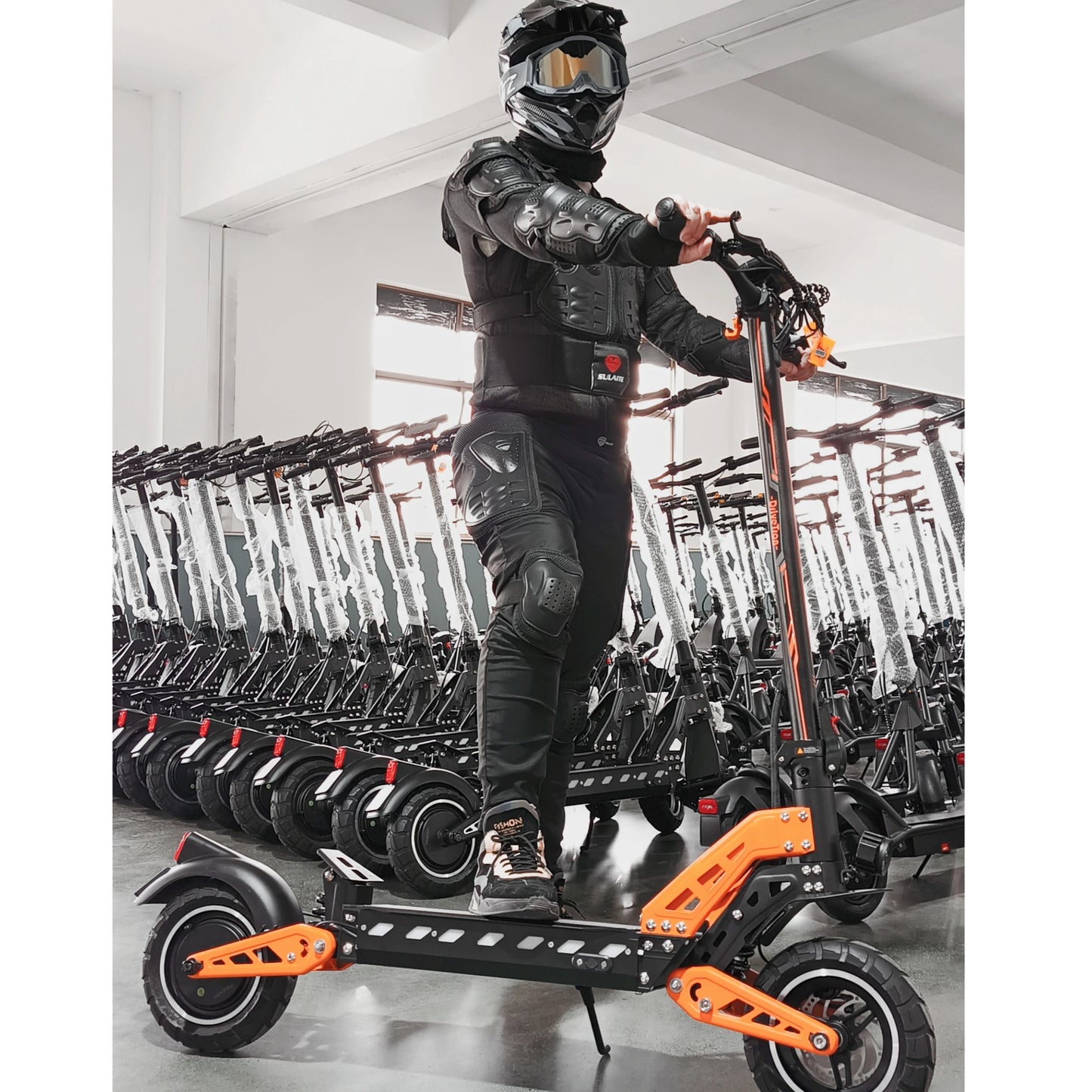 DT10 Dual Motor 48V 52V 20.8Ah Electric Scooter 1200W*2 1000W*2 60KM/H 70KM/H Range 70KM 80KG Offroad-Elektroroller