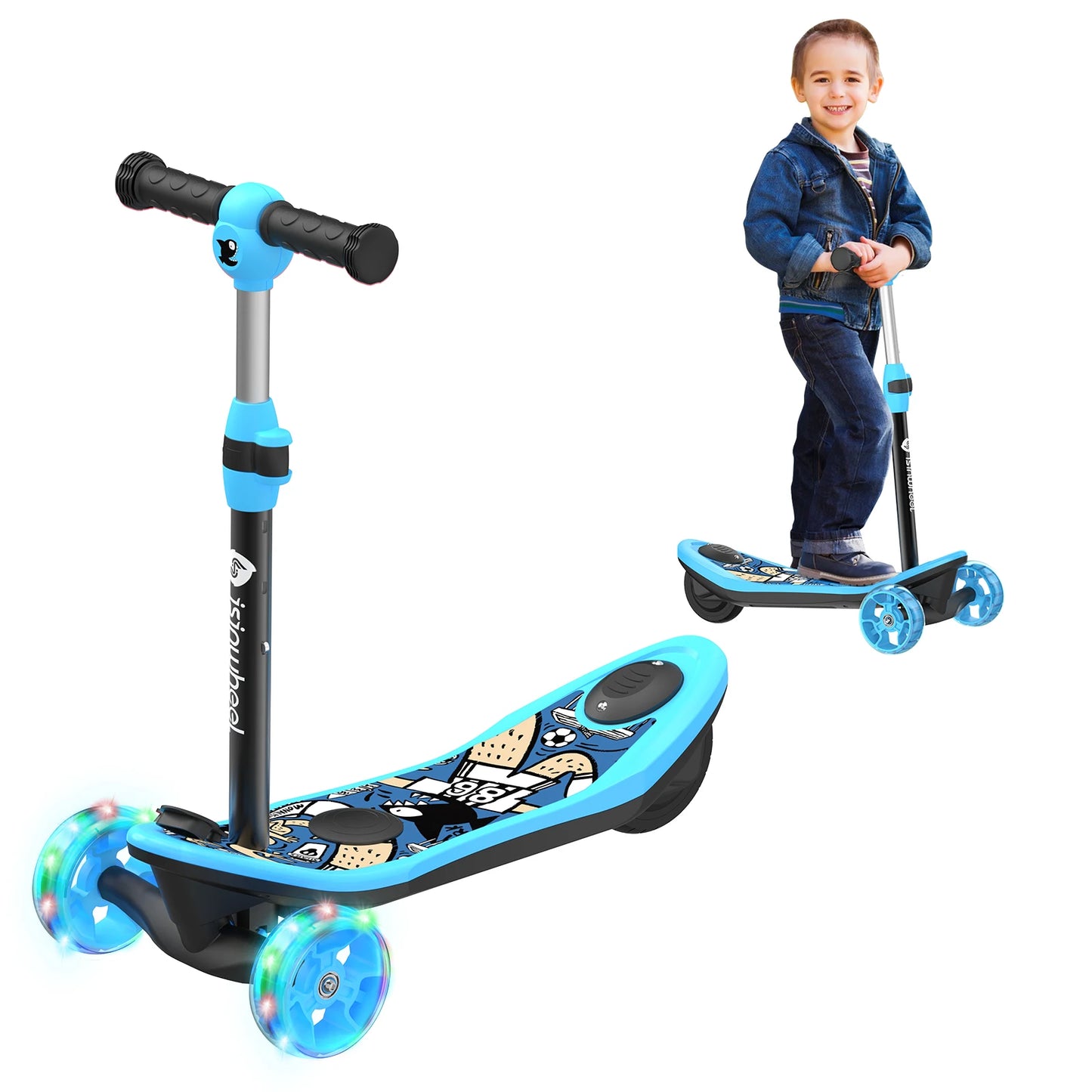 lsinwheel MINI Childr Electric Scooter 12.8-14.6V 5Ah Battery 60W Motor 4.5" tire  Three-wheeled City E-scooter