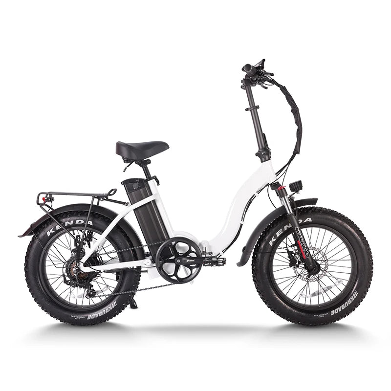 Foldable Ebike for adults 48V 750W 15AH Li-ion Battery E bike,20 Inch Fat tire,Folding Ebike for Urban Commuter Man Woman.