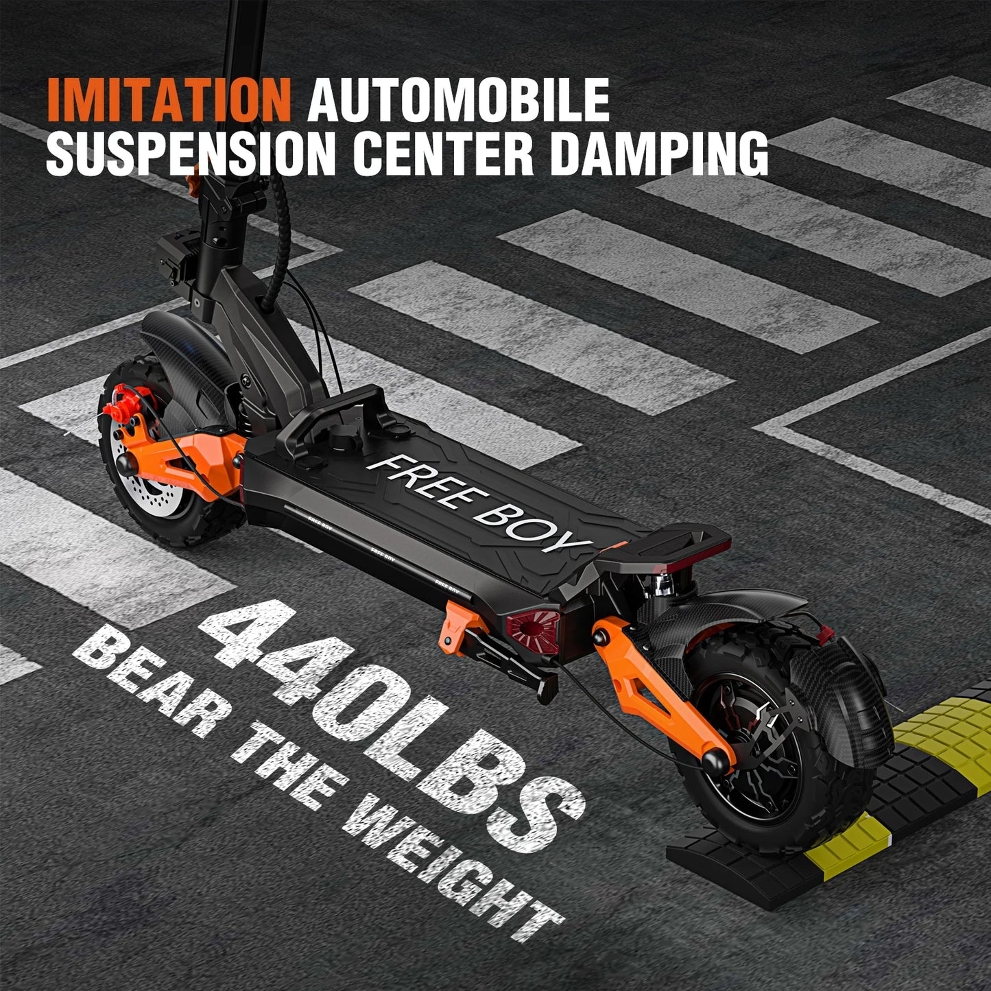 6000W Fast Electric Scooter for Adult,Daul Motor 50mph,60V 30Ah,11'' Off Road Tires,55miles Range,Sport Folding eScooter