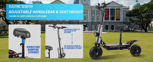 6000W High Power Adult Electric Scooter Off-Roadx