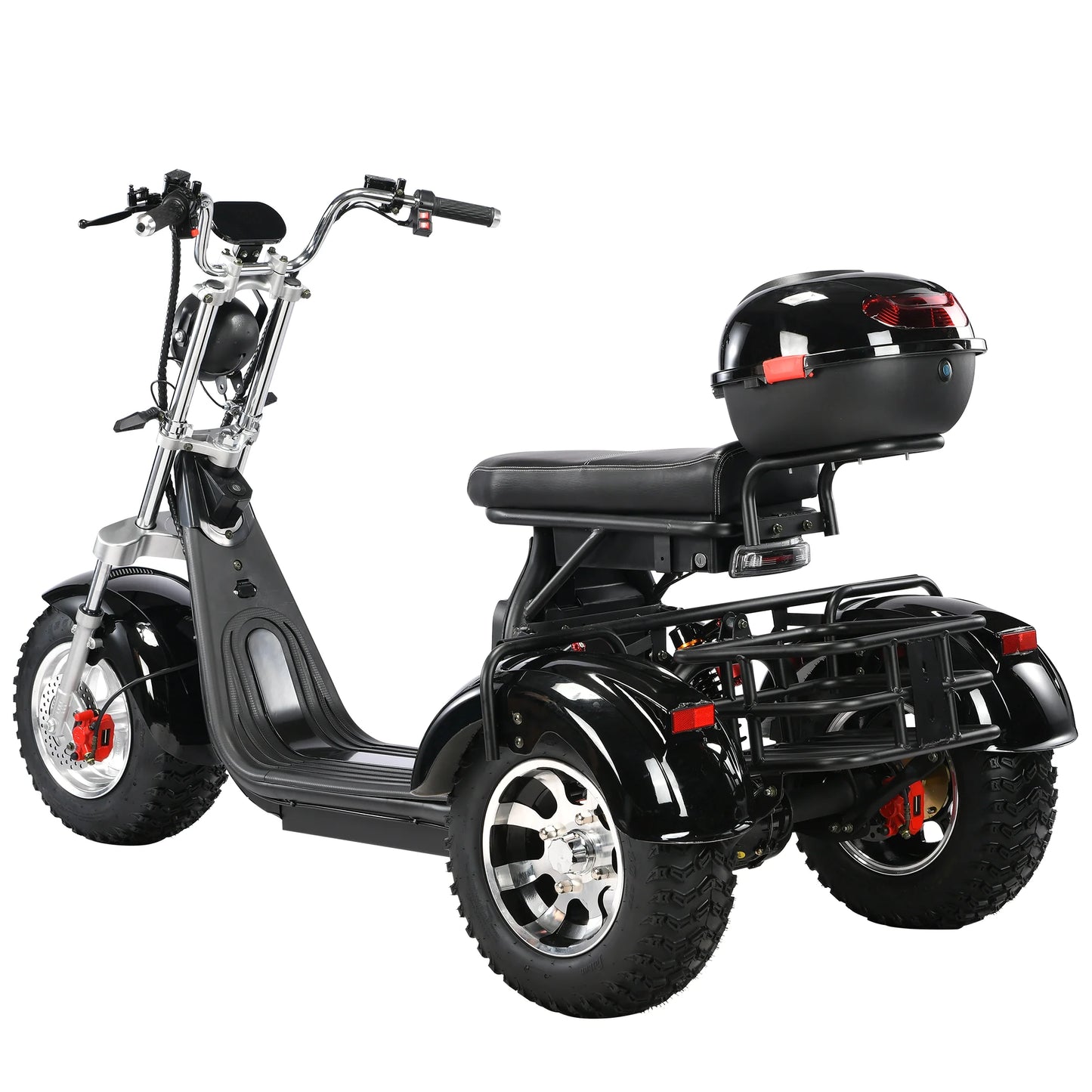 3 Wheel City Road Electric Scooter  For Adults 3 Wheel Bikes 3000W Motor Top Speed 25 Miles 20AH 60V Electric Motorcycle