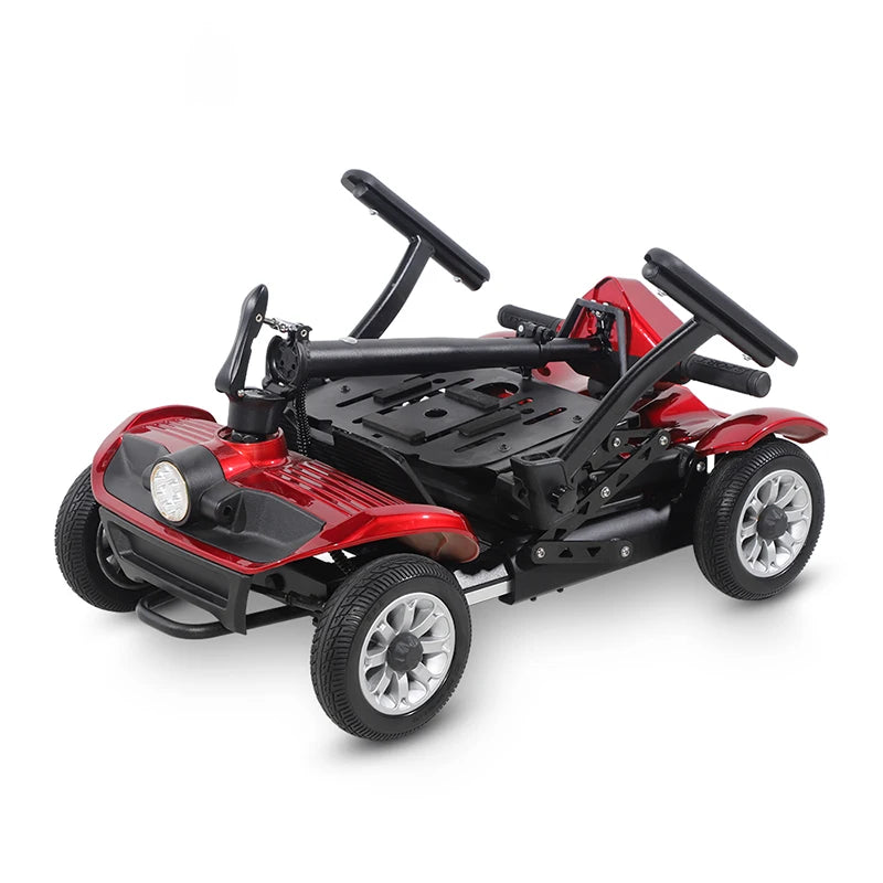 4 Wheel Foldable Lightweight Li-ion Mobility Scooters for Adults,electric mobility scooter elderly