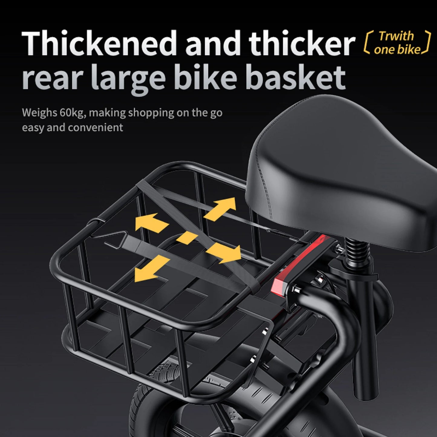 ESBS/ESBSPRO Electric Scooter 500W Motor 48V 10.4/22.5AH Battery 14Inch Tires 28Miles 21MPH With Seat Rear Basket Adult EScooter