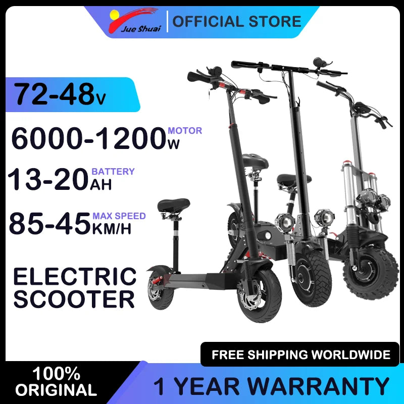 13-30AH Li-Battery Electric Scooter