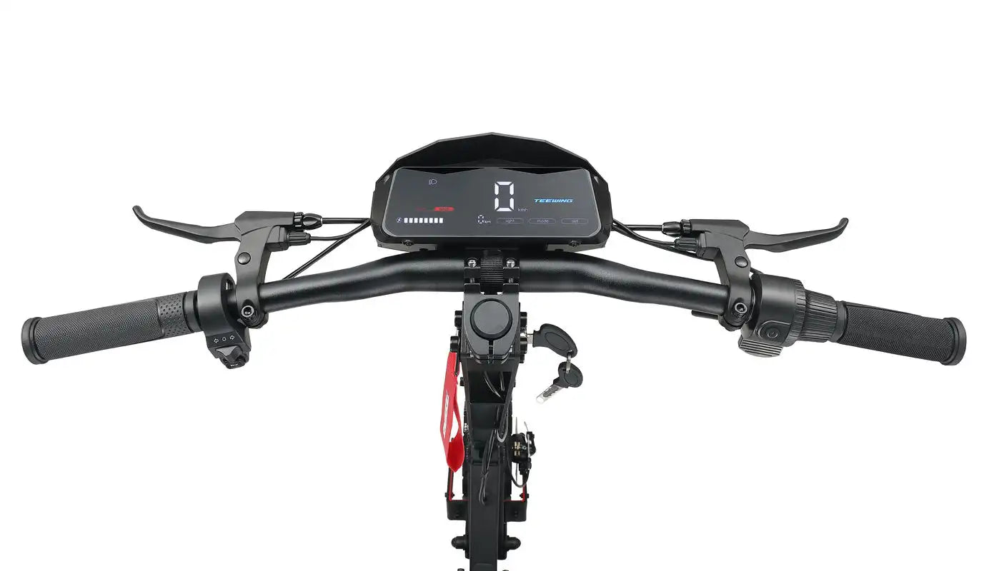 TEEWING GT4 adult electric scooter,2400W motor,60V20AH folding E-scooter, 11 Fat Tireh tire,E-mountain scooter