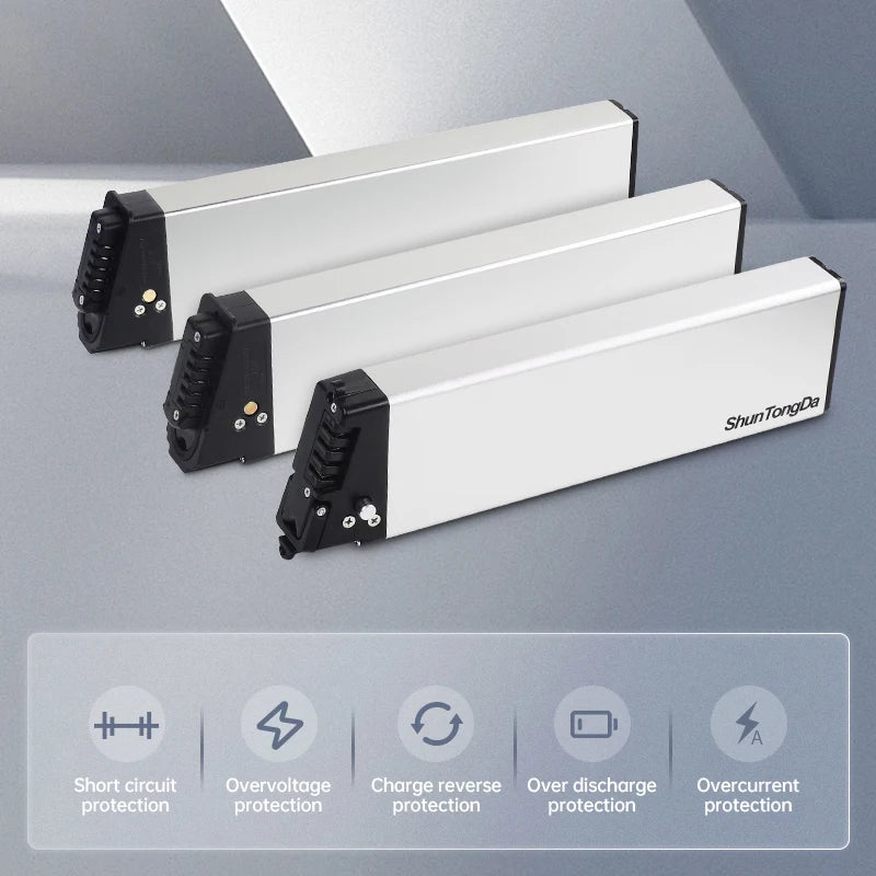 48V folding ebike battery 10.4Ah 12.8Ah 14Ah 36V 10Ah Foldable Electric Bike Batteries for same bike LO26 20LVXD DCH006 battery