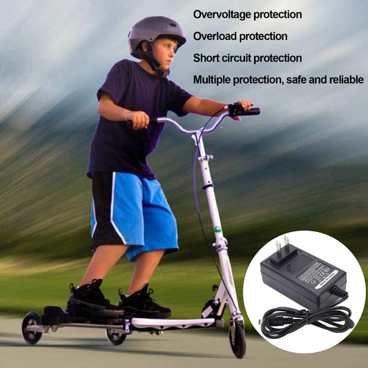 Electronic Scooter Lithium Battery Charger Intelligent overvoltage protection 29.4V 1A Power Supply Adapters