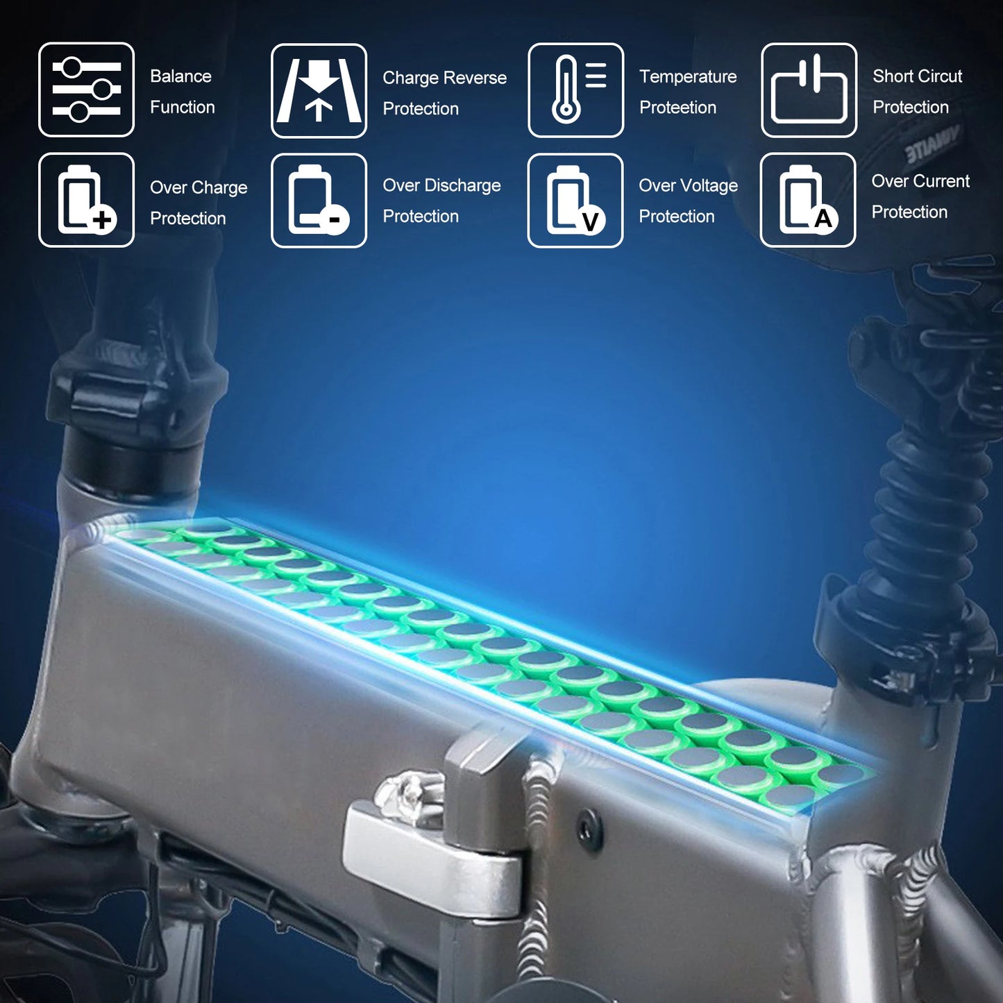 For mate x 48V Folding ebike Battery 48volt 10.4ah 14ah 17.5ah 12.8ah Electric Bike Battery Samebike Lo26 52v Batteries