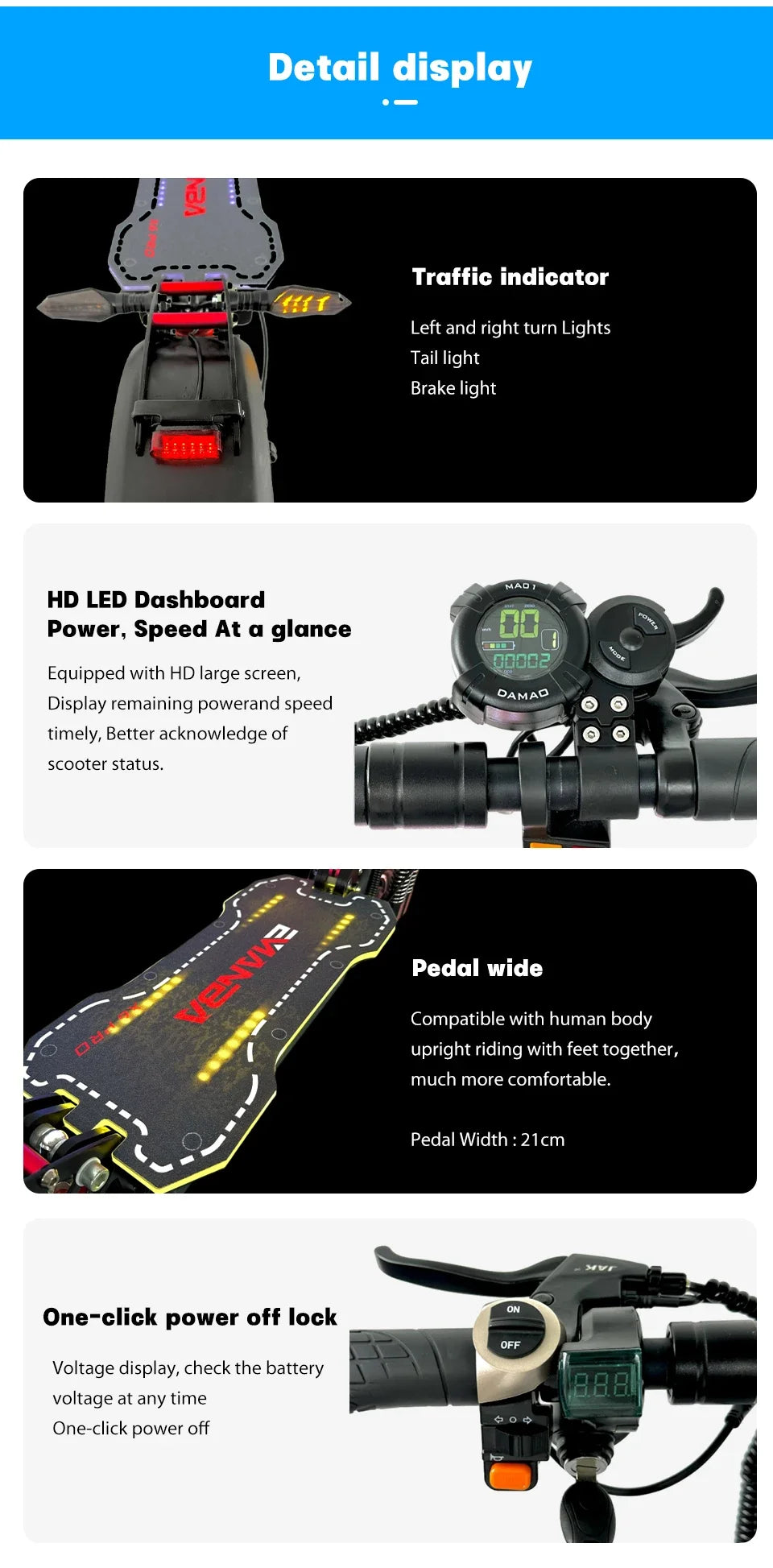 Scooters are hot selling 2025   Motor X6 Pro Long Range Self-Balancing Folding Portable Electric Scooters