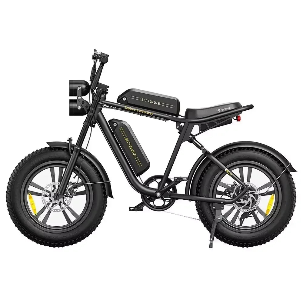 ENGWE M20 Electric Bicycle 750W Motor 48V26AH Dual Battery Mountain Snow Ebike Electric Motorcycle 20*4.0 Fat Tire Electric Bike