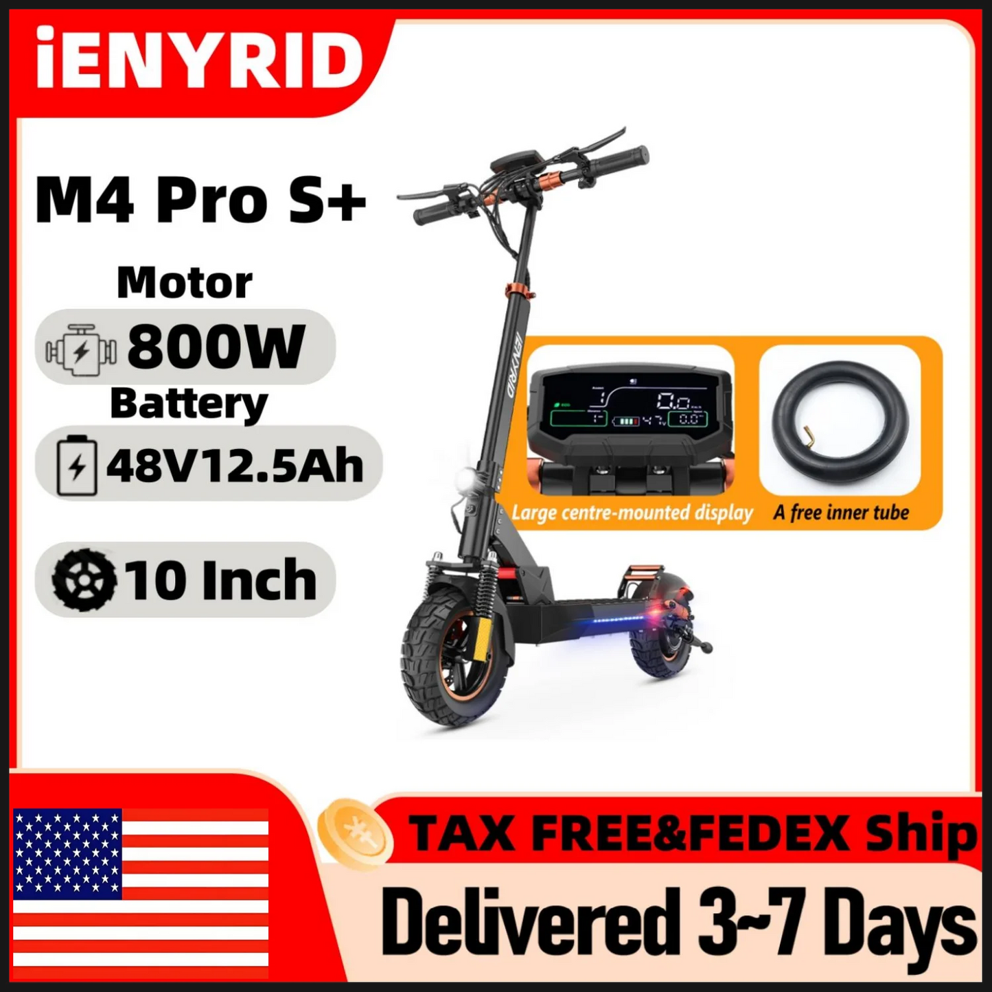 IENYRID M4 Pro S+ Electric Scooter