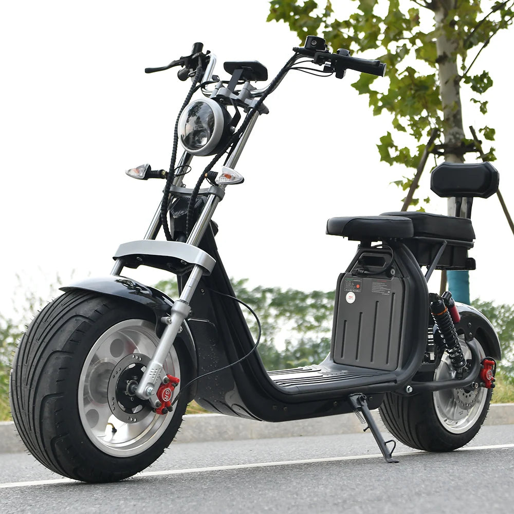 Citycoco Electric Scooter 4000W Powerful Motor Max Speed 60-70KM/H 60V25AH Battery Charging Mileage 40-60KM Max Load 250KG