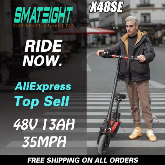 Like New X48 Electric Scooter with Seat