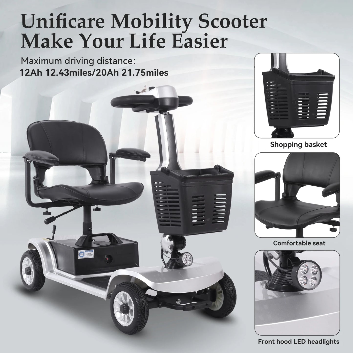 4 Wheel Mobility Scooter