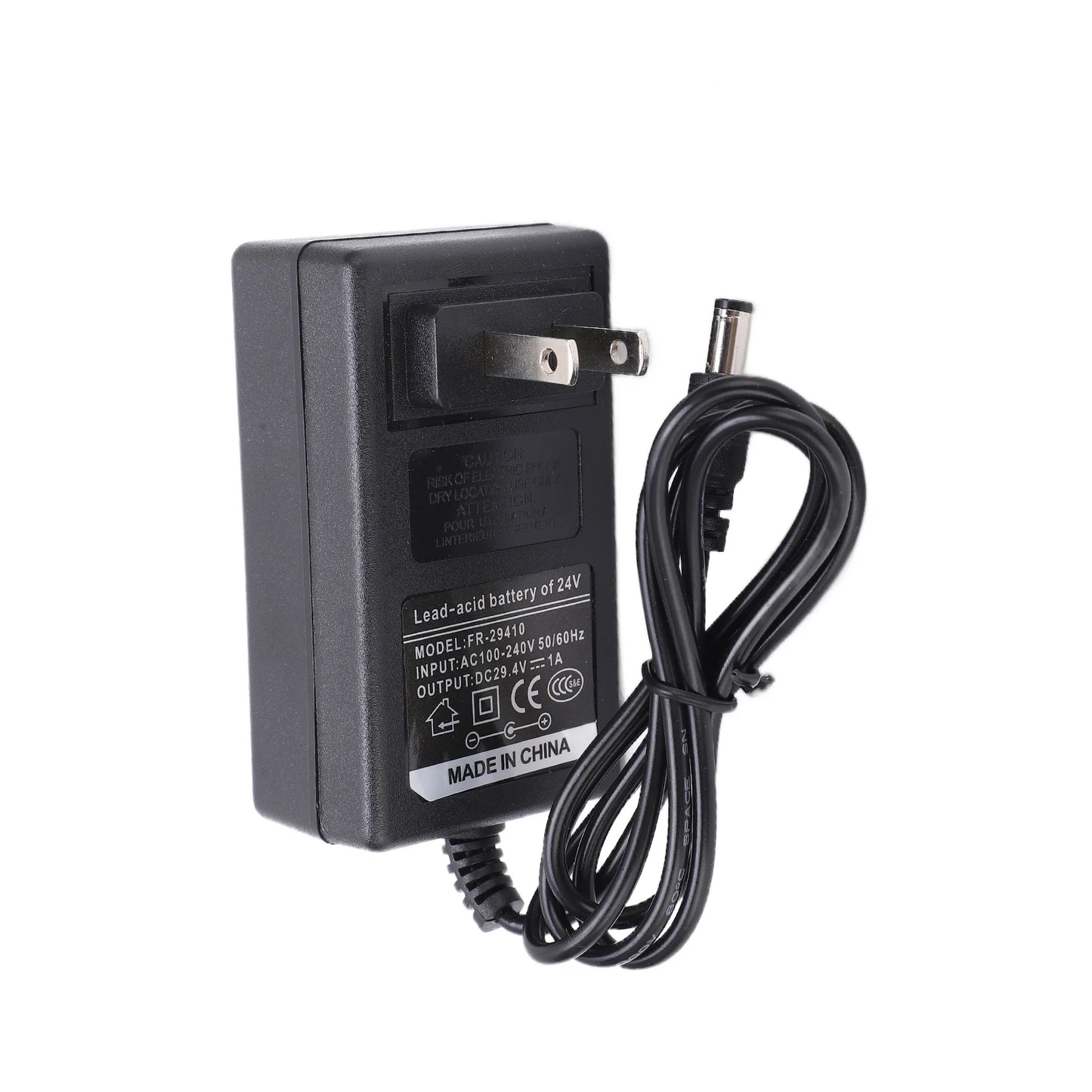 Electronic Scooter Lithium Battery Charger Intelligent overvoltage protection 29.4V 1A Power Supply Adapters