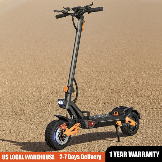 6000W Fast Electric Scooter for Adult,Daul Motor 50mph,60V 30Ah,11'' Off Road Tires,55miles Range,Sport Folding eScooter
