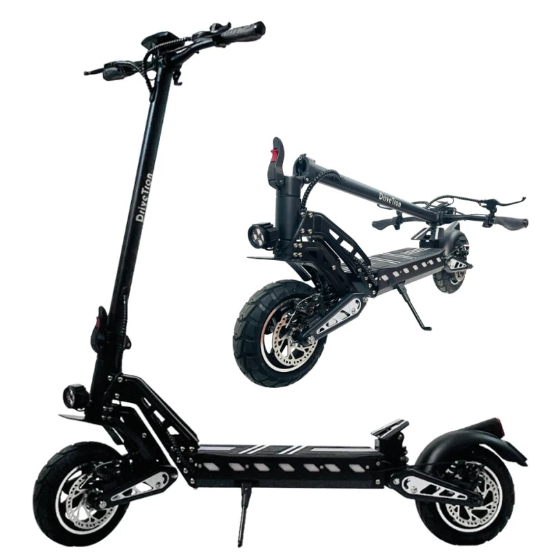 Drive Tron DT10 Adult Electric Scooter, 1400W*2 Motor,48v 20.8Ah Battery ,Folding E-Scooter,10 inch tire E-Mountain Scooter