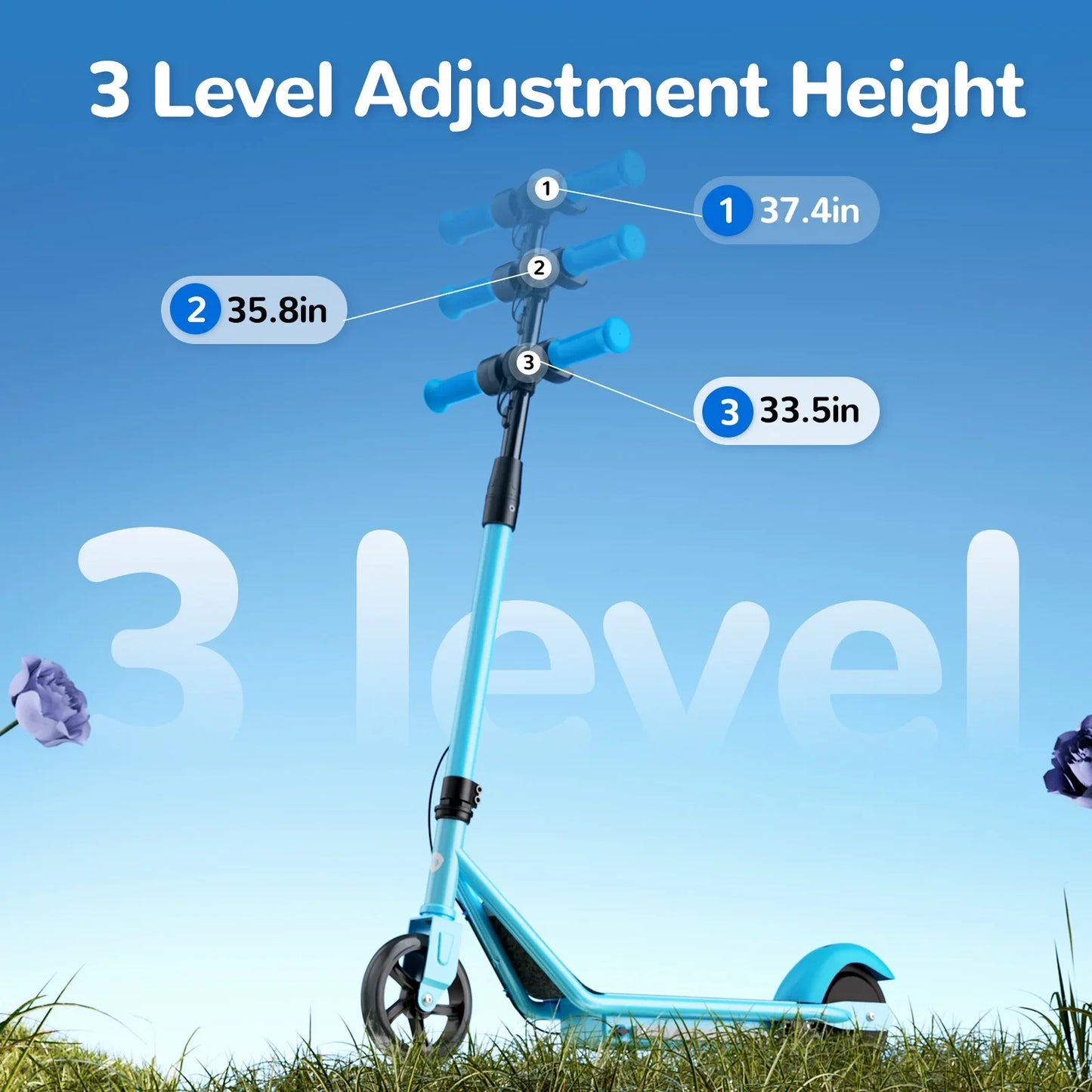 lsinwheel S2 Children's Electric Scooter 18V 2.6Ah Battery 150W Motor 5 Inch tire Children E-scooter