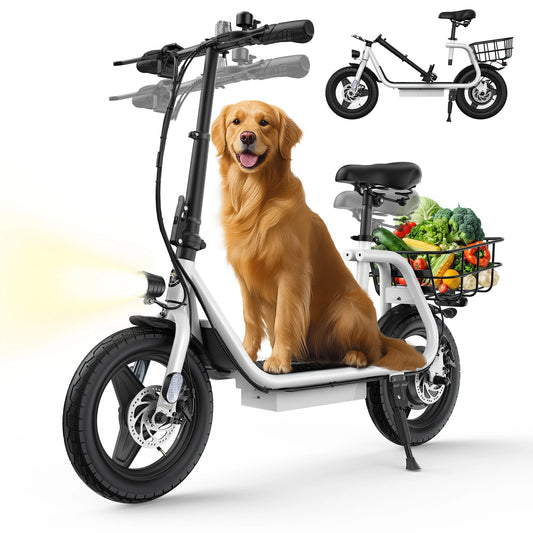 VARUN P7 Adult Electric Scooter 750W Motor 48V10.4AH Battery City Escooter 14 Inch Tire Foldable E-Scooter