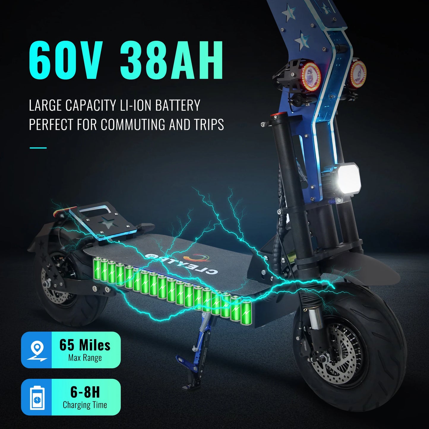 ADULT ELECTRIC SCOOTERC DUAL MOTOR