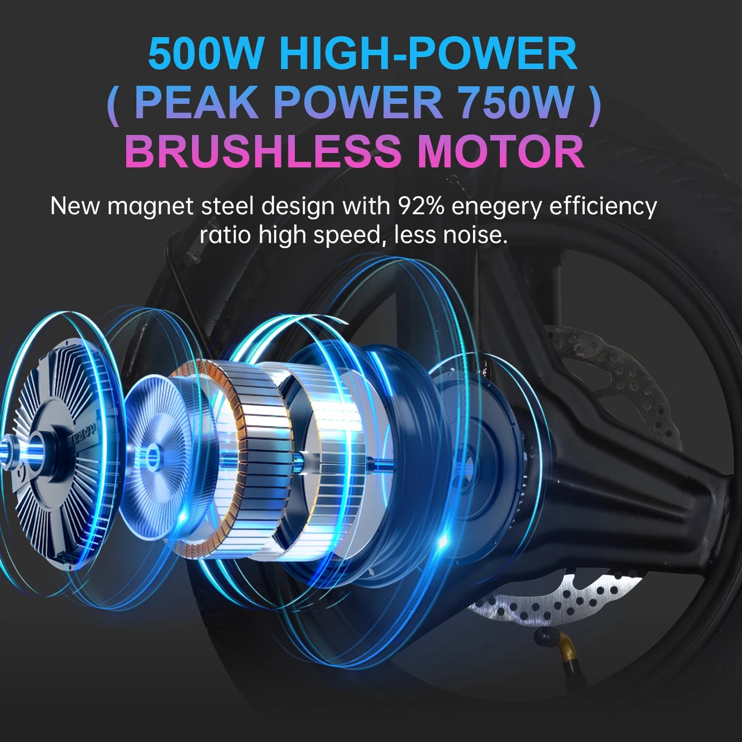 Electric Bike with Basket for Adults, 750W Peak Folding E Bike, 14" 48V 20AH Mini Ebike with Seat, Long Range 80 Miles-Pink