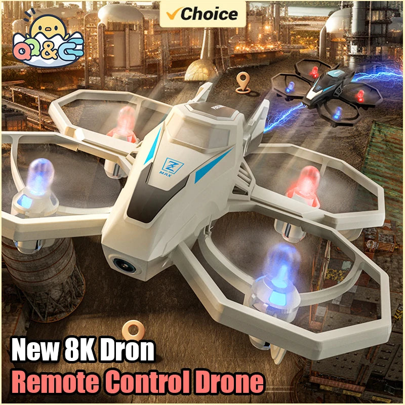 RC Drone Aerial Photo Transmission Aircraft 8K Remote Control  Helicopter Electronic Model Quadcopter Plane Toys for Kids Gifts