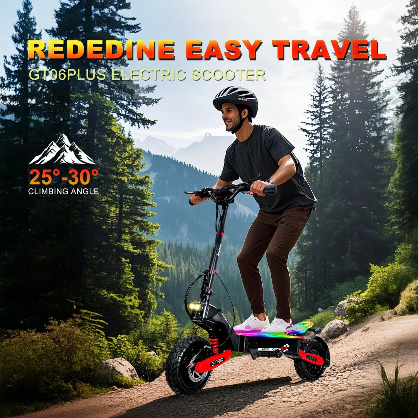 45Miles Long Range 40MPH Top Speed E Scooter