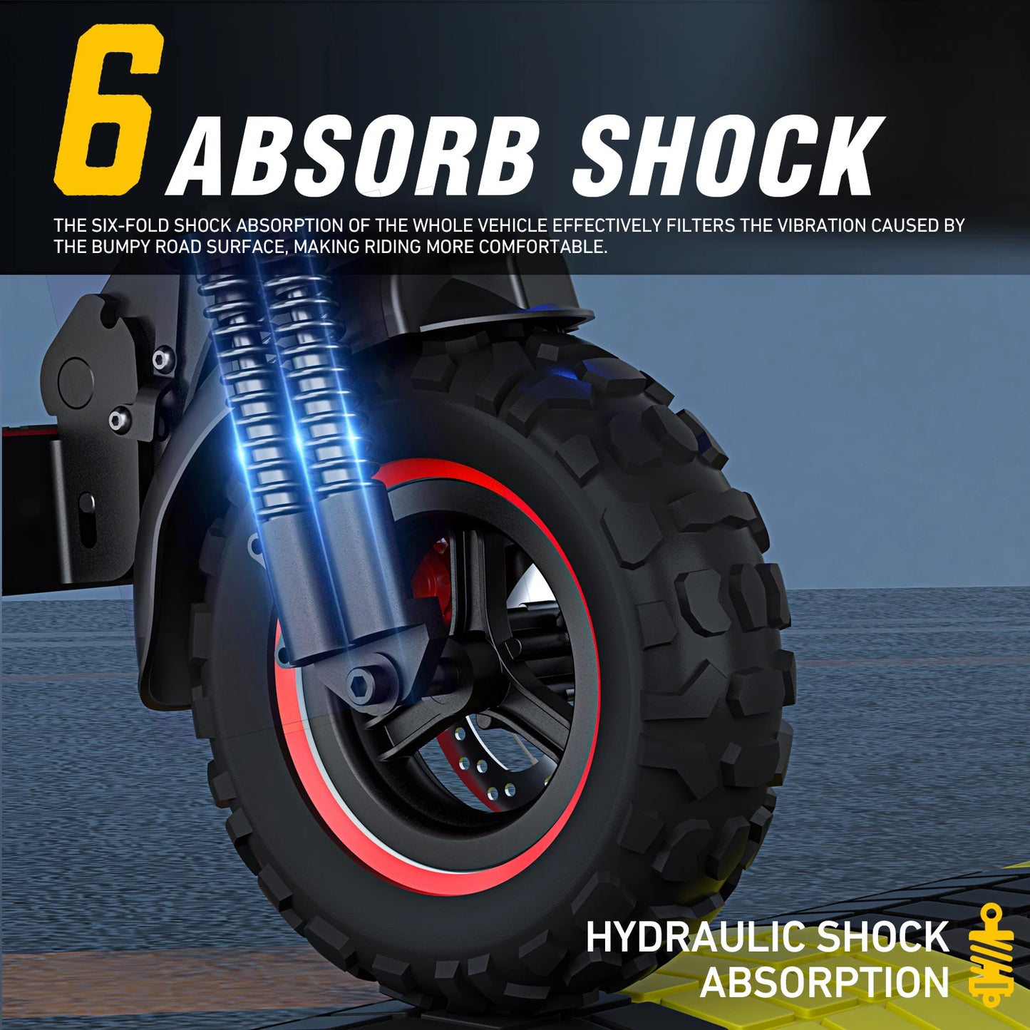 1200W Off-road Electric Scooter with Seat