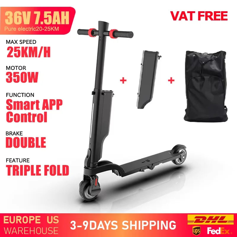 HX X6 E-Scooter for Adults and Kids