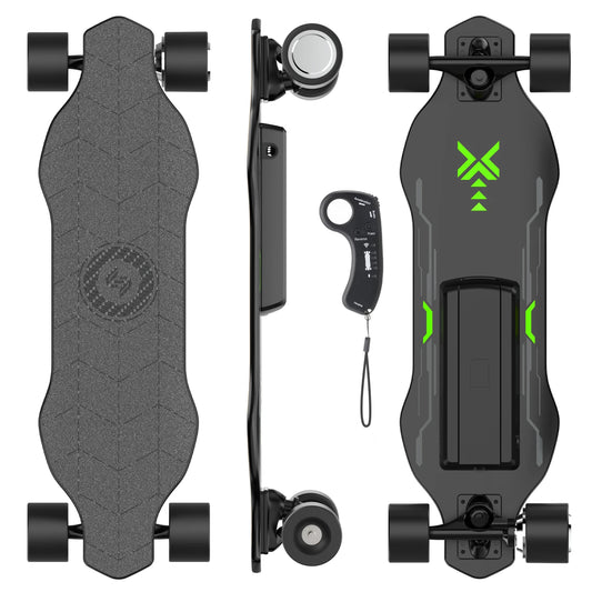 Isinwheel V6 Adult Electric Skateboard 25.2V 2Ah Battery Four-wheel  E-skateboard 74*51mm tire  E-scooter