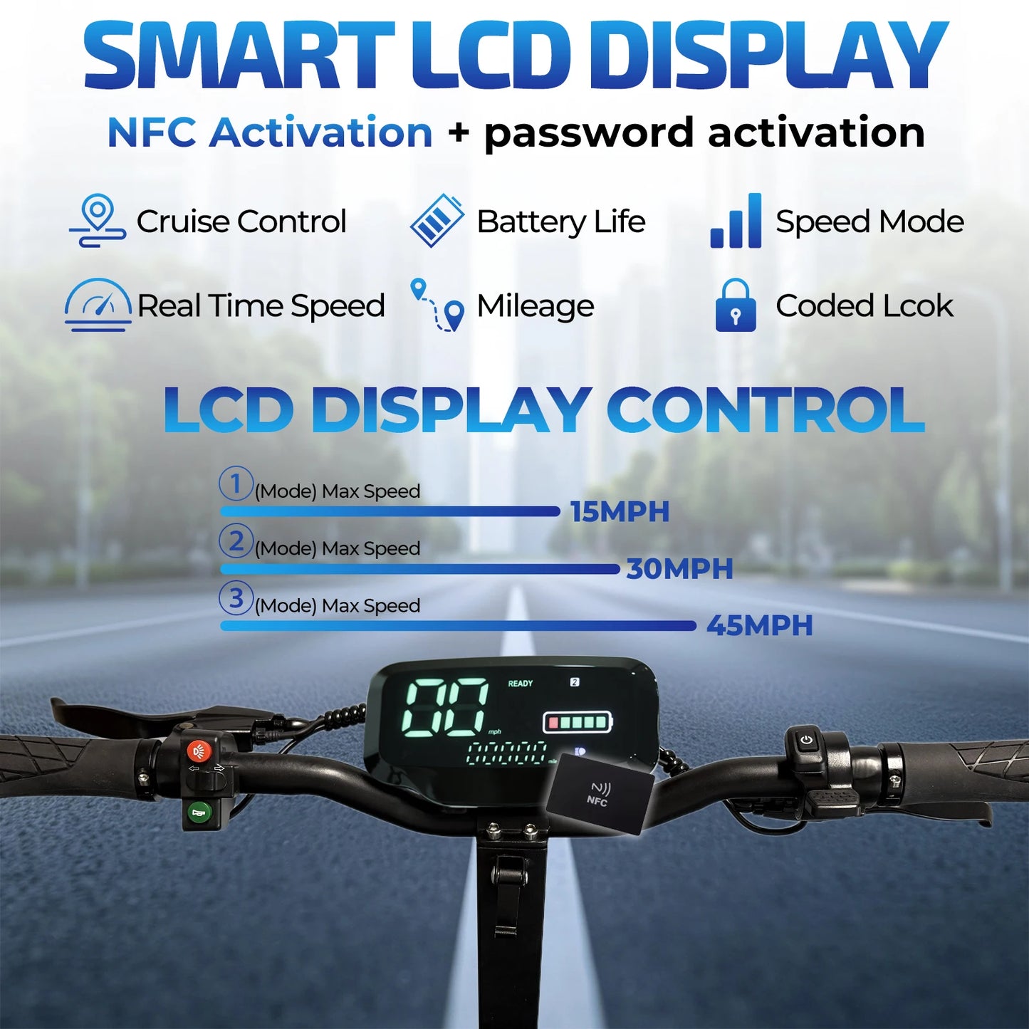 Electric Scooter for Adults, 1200WMotor Fast E Scooter, 11" Off-Road Tires, Up to 28 MPH Top Speed & 20 Miles Long Range, Dual B