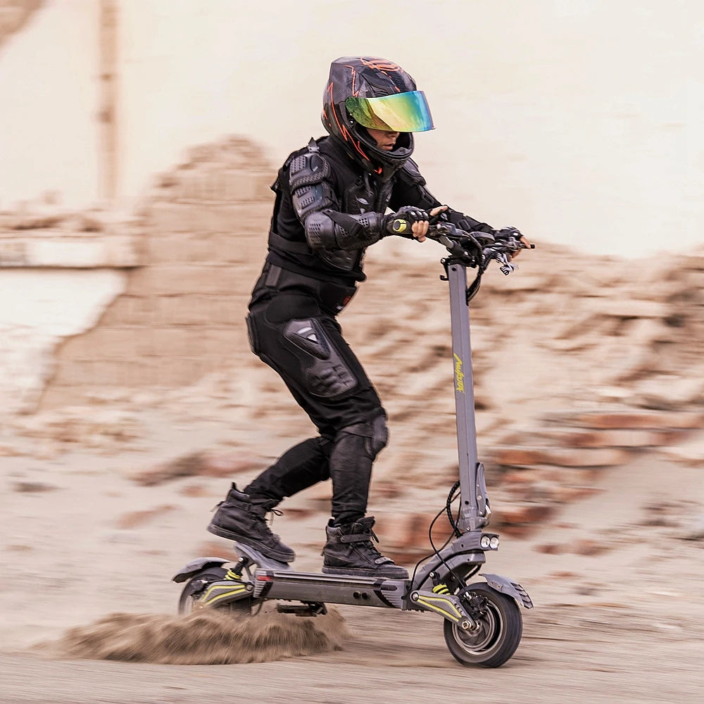 MUKUTA 10 Plus Dual Motor Off-Road Electric Scooter Foldable 10-Inch 60V 1400W*2 VSETT 10+ T10-DDM ZERO 10X DUALTRON All-Terrain